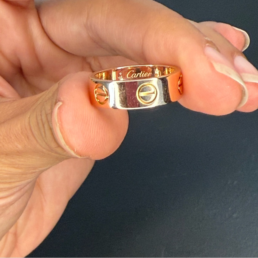 CARTIER | Rose Gold Classic Love Ring